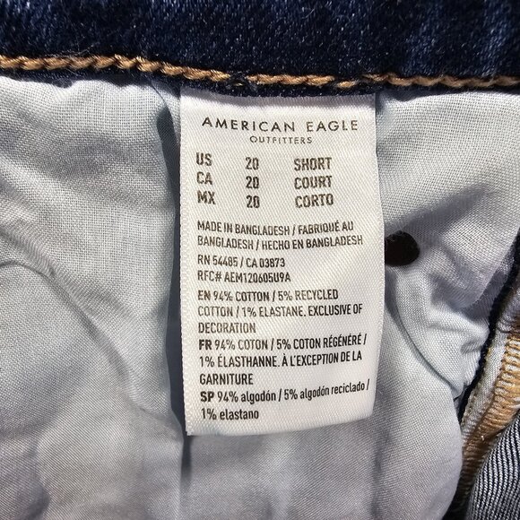 American Eagle Outfitters Blue Straight Leg Jeans - Picture 6 of 11